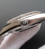 Replica Rolex Day-Date 40mm 228239 Noob Olive Green Dial SS President Bracelet A3255 - Image 4