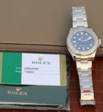 Replica Rolex Yacht-Master 116622 EW Blue Dial SS Bracelet A3135 - Image 7