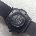 Replica Hublot Big Bang King Power 48mm PVD Black Dial Yellow Hands Gummy Strap A7750 - Image 3