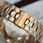 Patek Philippe Nautilus 5712 Chocolate Dial Gold Plated Replica 11 Watch GR 40mm - Image 3