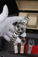 Omega Speedmaster Copies Watches Racing Chronograph Gray Dial 40mm - Image 2