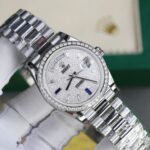 Rolex Day-Date Best Copies Watch Diamonds Moissanite Custom GM Factory 40mm - Image 4