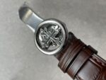Replica PATEK PHILIPPE Perpetual Calendar 5320G-001 SS GSF 1:1 Best Edition Cream Dial on Brown Leather Strap A324 - Image 12