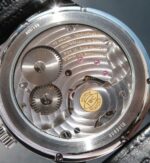 Replica IWC Portuguese Tourbillon Power Reserve Moonphase Gold Maker Black Dial - Image 6