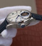 Replica IWC AZ Portuguese Tourbillon IW5046 White Dial Blue Markers - Image 4