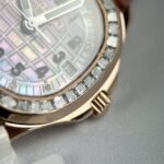 Patek Philippe Replica 11 Watch Aquanaut 5072R Gold Wrapped Moissanite Diamond 35.6mm - Image 7