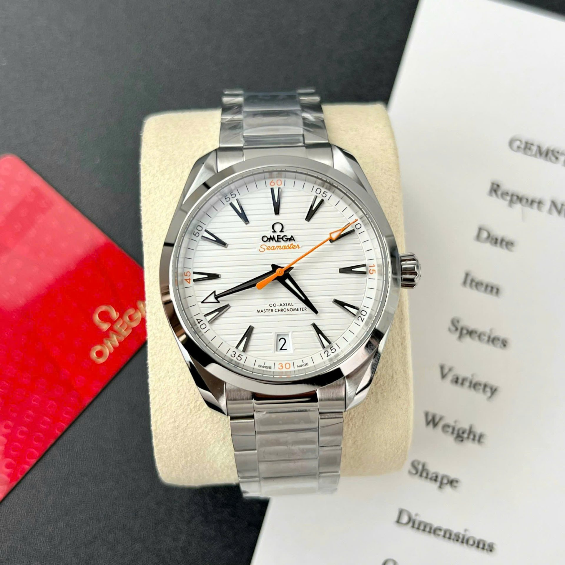 4F13D4CF-CC9E-3587-DECF-CB6A8A07C463.jpg Omega Seamaster Best Replica Watches White Dial VS Factory 40mm - Image 1