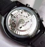 Replica Omega Speedmaster Moonwatch PVD Chrono Black Dial Nylon Strap A9300 - Image 6