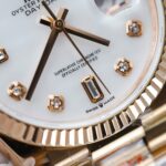 Rolex Day-Date 128235 Knock Off Watches MOP Dial Weight 156 Grams QF Factory 36mm - Image 7