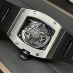 Swiss Richard Mille RM 010 Replica ?C Skeleton Dial Men’s Watch With Black Rubber Strap And Sapphire Crystal - Image 5