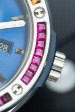 Hublot Classic Fusion Titanium Rainbow Refined Synthentic Gemstones Bezel Best Copy 42mm - Image 7