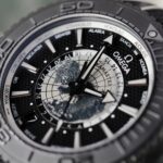 Omega Seamaster Planet Ocean Worldtimer Imitation Watches Black Ceramic Rubber Strap VS Factory 45.5mm - Image 5