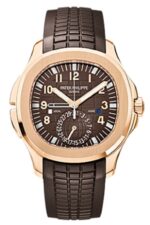 Patek Philippe Aquanaut Brown Embossed Arabic Dial Rose Gold Composite Men’s Watch 5164R-001(1:1 replica)