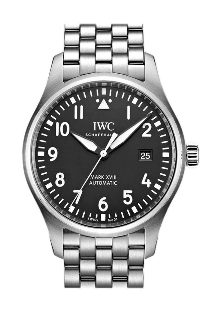 521013BF-FE01-773F-876A-6C5D2F39621E.jpg IWC Pilot Automatic Black Dial 40mm Men’s Watch IW327011(1:1 replica) - Image 1