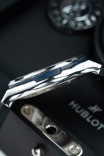 Hublot Classic Fusion Titanium Rainbow Refined Synthentic Gemstones Bezel Best Copy 42mm - Image 12