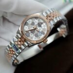 Rolex DateJust Best Replica Watch Women Flower Dial Jubilee Strap THB Factory 31mm - Image 2