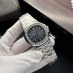 Patek Philippe Nautilus 5723 Replica 11 Watch Blue Dial With Diamond Bezel 40mm - Image 3