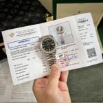 Rolex Day-Date Replica Watch Black Dial Custom Moissanite Diamonds 40mm