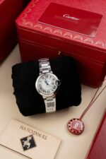 Cartier Ballon Bleu W6920046 Replica Watch White Dial Metal Wire AF Factory 36mm - Image 2