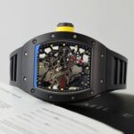 Richard Mille RM035 Americas Toro Fake Watches Black Ceramic Rubber Strap ZF Factory 40x48mm - Image 4