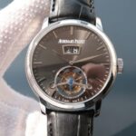 Replica Audemars Piguet TF Jules Tourbillon SS Big Date Black Dial