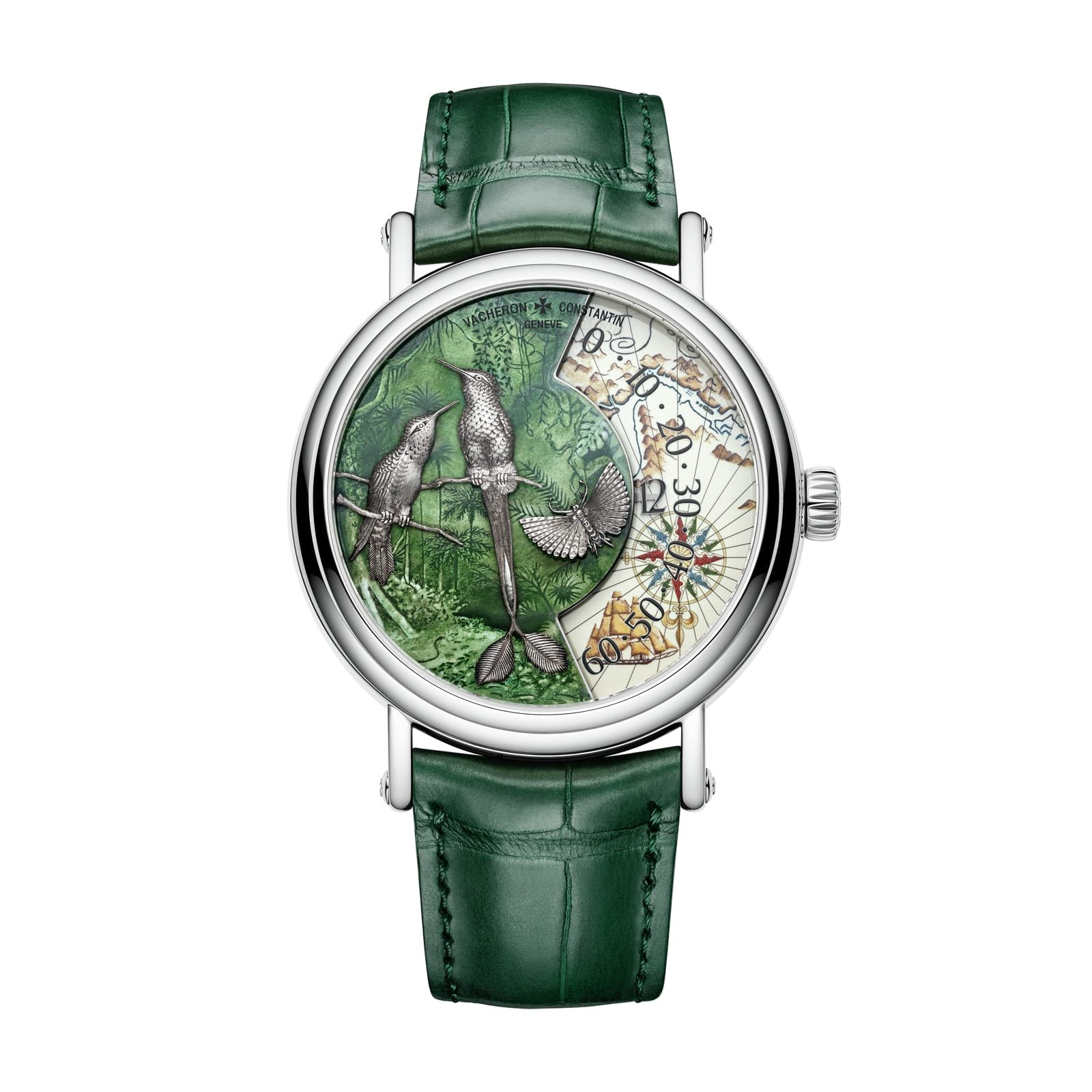 5442AB89-5F80-2B07-B8BE-72BA035C15C8.jpg Replica Watches Fake Vacheron Constantin Metiers d’Art Tribute to Explorer Naturalists ?C Terre de feu Limited edition 41 MM WHITE GOLD(1:1 replica) - Image 1