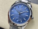 Omega Replica 1:1 Watch Seamaster Blue Dial Steel Strap Factory VS Factory 41mm - Image 3