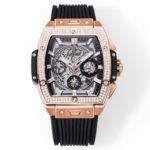 Hublot Spirit of Big Bang Textured Rubber Strap(1:1 replica)