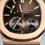 Patek Philippe Replica Watch Nautilus 5712R Chocolate Dial Gold Wrapped 40mm - Image 3