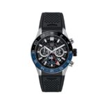 TAG Heuer Replica Watch Carrera Chronograph Twin-Time Automatic 45 mm Steel & Ceramic(1:1 replica) - Image 3