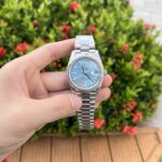 Rolex Day-Date Replica Watch Ice Blue Dial GS Factory 40mm - Image 2