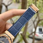 Hublot Replica 1:1 Watch Classic Fusion King Gold Blue Dial JJF Factory 42mm - Image 5