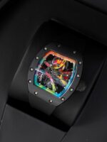 Richard Mille RM68-01 Cyril Kongo Imitation Watches Black Ceramic Rubber Strap 45mm - Image 3