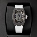 Richard Mille Replica 1:1 Watch RM07 Carbon White Rubber Strap Best Quality 36mm - Image 2