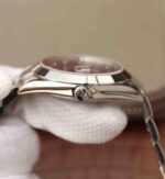Replica Rolex DateJust 41mm 126300 Noob Blue Dial Diamonds Markers SS Oyster Bracelet A3235 - Image 8