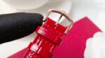 Santos Demoisell Santos Platinum Diamonds Collection – Steel Mini – Red(1:1 replica) - Image 4