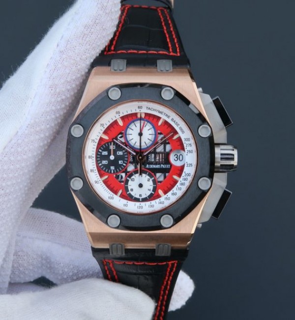 5843732A-9948-0A04-621A-5A5869CF372B.jpg Replica Audemars Piguet JF Royal Oak Offshore 26078 RG Skeleton Dial A3126 - Image 1