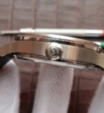 Replica IWC Portuguese Tourbillon Power Reserve Moonphase White Dial - Image 4