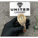 Rolex Arabic Dial Iced Out 116300 Replica - Image 2