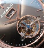 Replica Audemars Piguet TF Jules Tourbillon RG Big Date Gray Dial - Image 2