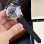 Patek Philippe Rep 11 Watch 5205R 18K Rose Gold Wrapped Men s Black Dial 40mm - Image 5