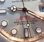 Replica Rolex Yacht-Master 116655 RG White Dial White Ceramic Rubber Strap A2824 - Image 4