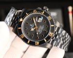 Rolex Dark Legend Submariner – DLC Blackened Finish – 40MM – Gold(1:1 replica) - Image 4
