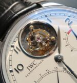 Replica IWC TF Portuguese Tourbillon IW5046 White Dial Leather Strap - Image 3