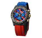 ROLEX Diw Daytona military red 40mm oyster black(1:1 replica) - Image 2