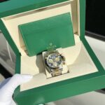 Rolex Cosmograph Daytona Replica Watch Mother Of Pearl   Moissanite Diamonds Dial 40mm - Image 9