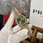 Rolex Replica 1:1 Watch Day-Date 228235 Green Dial Rose Gold Plated GM Factory V2 40mm - Image 4