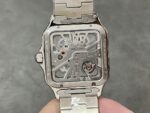 Fake Cartier Watch Santos large model mechanical movement Stainless Steel Skeleton Dial WHSA0015 TWF(1:1 replica) - Image 2
