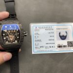 Richard Mille Replica 11 Watch RM66 Ultra Light Carbon Rose Gold Wrapped Refine 42.7mm