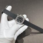 Patek Philippe Aquanaut 5067A Replica Watch Moissanite Diamond Black 35.6mm - Image 2